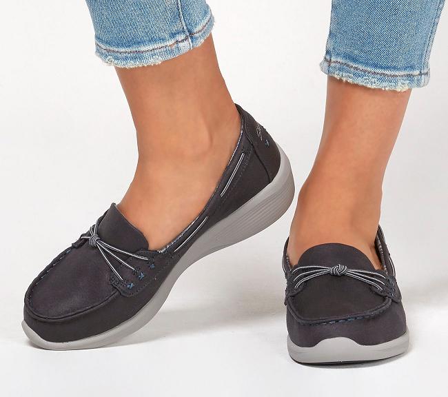 Zapatos con Plataforma Skechers Mujer - Arya Azul Marino NEZFJ8035